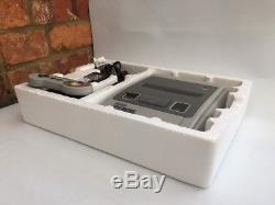 Super Nintendo SNES Console / Tested Working / Clean / White Box Sleeve
