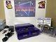 Super Nintendo Snes Console With1 Controllers Cables Tested Works Purple Shell