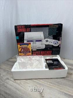 Super Nintendo SNES Console Zelda Link To Past BOX Styrofoam Insert NO SYSTEM