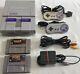 Super Nintendo Snes Console In Excellent Condition With Controllers And Games