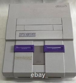 Super Nintendo SNES Console in EXCELLENT Condition with Controllers and Games
