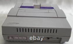 Super Nintendo SNES Console in EXCELLENT Condition with Controllers and Games