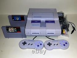 Super Nintendo SNES Console with Super Mario All Stars & Super Mario World