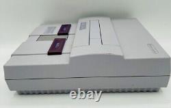 Super Nintendo SNES Console with a Controller and Cords TESTED