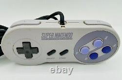 Super Nintendo SNES Console with a Controller and Cords TESTED