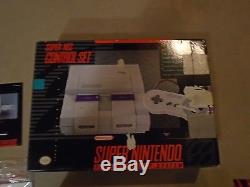Super Nintendo SNES Control Set Console System Box