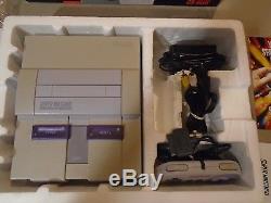 Super Nintendo SNES Control Set Console System Box