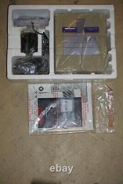 Super Nintendo SNES Control Set System Console NEW In Box #203