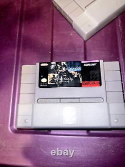 Super Nintendo SNES Control Set in Original Box with Controller Tested & 3 GAMES