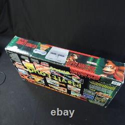 Super Nintendo SNES Donkey Kong Country Set BOX ONLY Some Inserts and Styrofoam