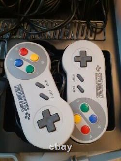 Super Nintendo SNES Game Console, Boxed, Working, with 2x Controllers