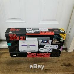 Super Nintendo SNES Game Console System EMPTY BOX & STYROFOAM ONLY NO SYSTEM