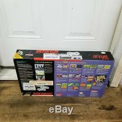 Super Nintendo SNES Game Console System EMPTY BOX & STYROFOAM ONLY NO SYSTEM