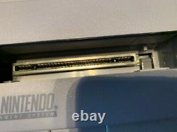Super Nintendo SNES Game Console System Open Box