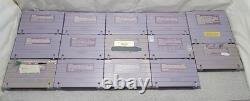 Super Nintendo SNES Game Lot (14) Skuljagger, X Zone, The Lost Dimension +