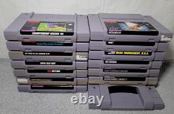 Super Nintendo SNES Game Lot (14) Skuljagger, X Zone, The Lost Dimension +