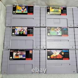 Super Nintendo SNES Game Lot (14) Skuljagger, X Zone, The Lost Dimension +