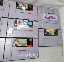 Super Nintendo SNES Game Lot (14) Skuljagger, X Zone, The Lost Dimension +