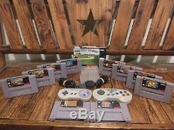 Super Nintendo SNES Game Lot ZELDA MARIO WORLD DK COUNTRY LEMMINGS 2 THE TRIBES