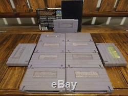 Super Nintendo SNES Game Lot ZELDA MARIO WORLD DK COUNTRY LEMMINGS 2 THE TRIBES