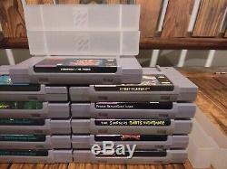 Super Nintendo SNES Game Lot ZELDA MARIO WORLD DK COUNTRY LEMMINGS 2 THE TRIBES
