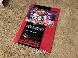 Super Nintendo SNES Game Super Bomberman 3 Boxed with Manual