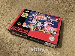 Super Nintendo SNES Game Super Bomberman 3 Boxed with Manual