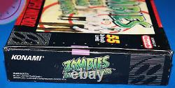 Super Nintendo SNES Game ZOMBIES ATE MY NEIGHBORS Complete in Box CIB WORKS