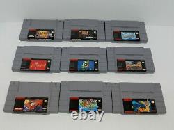 Super Nintendo SNES Games Complete Fun You Pick & Choose Video Game Updated 9/14