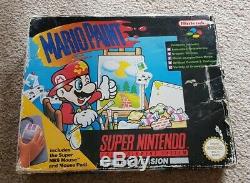 Super Nintendo SNES Games x14 -Super Mario World, Mario Paint, Kart, Donkey Kong