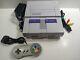 Super Nintendo Snes Great Condition Game Console With Cables & Controller Tested