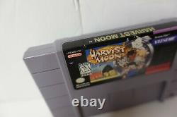 Super Nintendo SNES Harvest Moon Cartridge Only Tested & Working