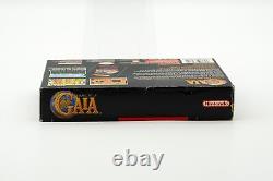 Super Nintendo SNES Illusion of Gaia Video Game Box Manual & Map 1994 Gensouki