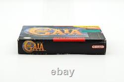 Super Nintendo SNES Illusion of Gaia Video Game Box Manual & Map 1994 Gensouki