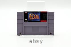 Super Nintendo SNES Illusion of Gaia Video Game Box Manual & Map 1994 Gensouki