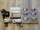 Super Nintendo Snes Jr Mini Console Bundle With 2 Controllers And Games Tested