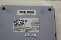 Super Nintendo SNES Jr. Console Bundle SNS-101 CLEANED & TESTED