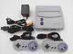 Super Nintendo Snes Jr. Mini Console Oem Bundle Tested With 2 Controllers (230169)