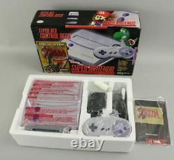 Super Nintendo SNES Jr Mini Model 2 SNS-101 Console Target Exclusive NIB withZelda