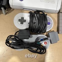 Super Nintendo SNES Jr Video Game Console SNS-101, 6 Games, Complete, Tested