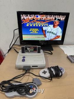 Super Nintendo SNES Jr Video Game Console SNS-101, 6 Games, Complete, Tested