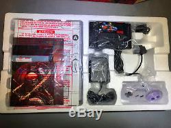 Super Nintendo SNES Killer Instinct Version Console Brand New Set
