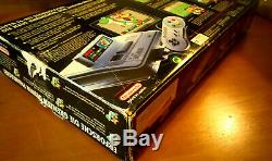 Super Nintendo (SNES) Konsole // +OVP + Original-Kontroller + -Kabel // PAL CIB