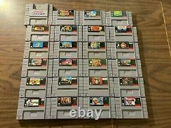 Super Nintendo, SNES LOT Mario + Kart + All-stars + Donkey Kong Country + Zelda