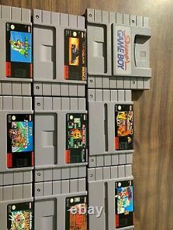 Super Nintendo, SNES LOT Mario + Kart + All-stars + Donkey Kong Country + Zelda