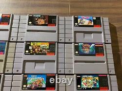 Super Nintendo, SNES LOT Mario World + Kart + All Stars + Zelda + DKC 1+2 +