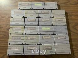 Super Nintendo, SNES LOT Mario + Yoshi + Kart + Donkey Kong Country 1+2 + Sim+