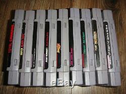 Super Nintendo SNES Lot SYSTEM SUPABOY S 45 GAMES SUPER SCOPE MOUSE AND PAD