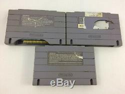 Super Nintendo (SNES) Lot of 24 Cartridges TESTED, Space Ace, Pac-Man, Batman +