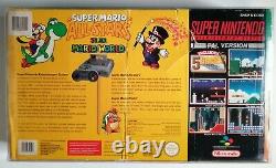 Super Nintendo SNES Mario All Stars Green Console PAL BOXED PROTECTOR TESTED